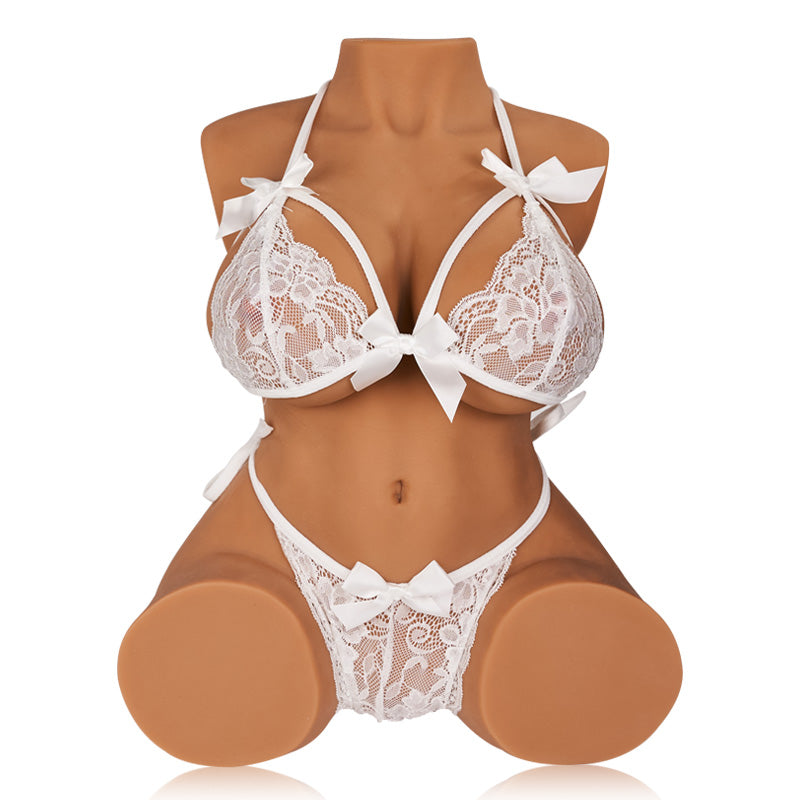 britney2.0 wheat big boobs sex doll in lingerie front