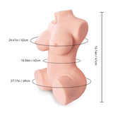 Scarlett: 6.5kgの半身のセックスドール